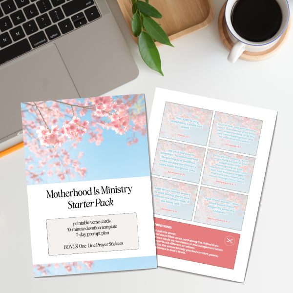 Motherhood is Ministry Starter Pack