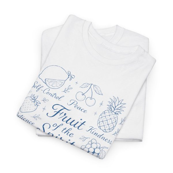 Fruit of the Spirit Tee, Spiritual T-Shirt, Faith-Based Gift, Unisex Cotton Top, Positive Vibes Apparel - Image 3