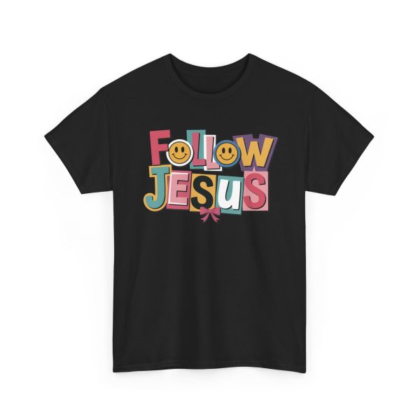 Follow Jesus Cotton Tee - Image 3