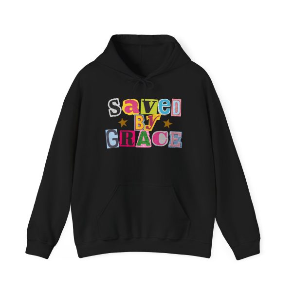 Saved by Grace Hooded Sweatshirt - Image 5