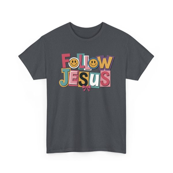 Follow Jesus Cotton Tee - Image 15