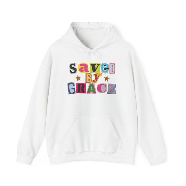 Saved by Grace Hooded Sweatshirt - Image 3