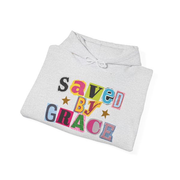 Saved by Grace Hooded Sweatshirt - Image 2