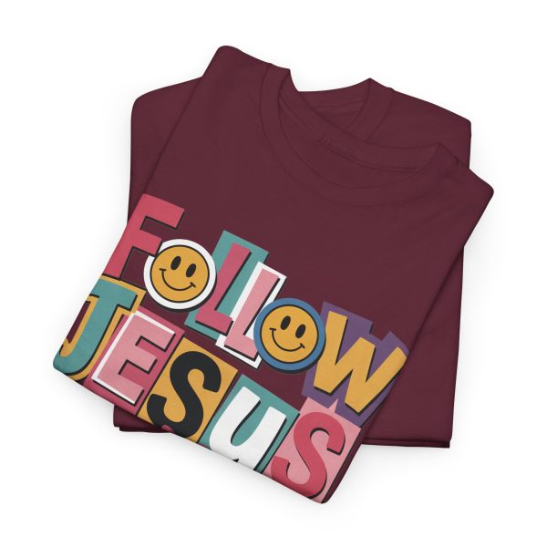 Follow Jesus Cotton Tee - Image 13