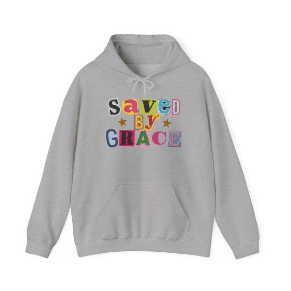 Saved by Grace Hooded Sweatshirt - Image 7