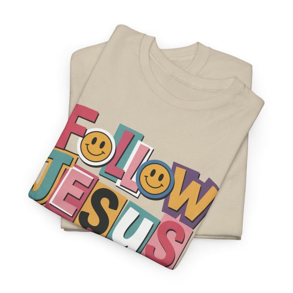 Follow Jesus Cotton Tee - Image 10