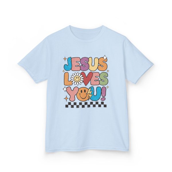 Kids Jesus Loves You Tee - Image 10