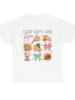 God Says I Am | Heavy Cotton Tee