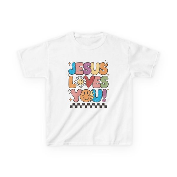 Kids Jesus Loves You Tee