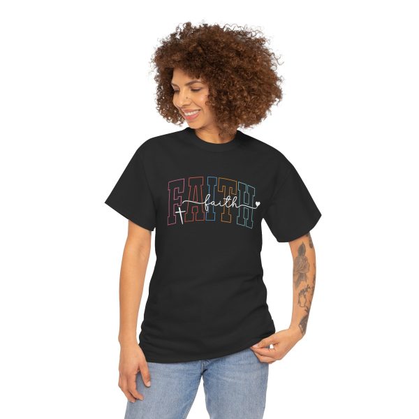 Faith Heavy Cotton Tee - Image 5