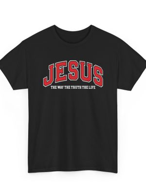 Jesus Is The Way Unisex Heavy Cotton Tee