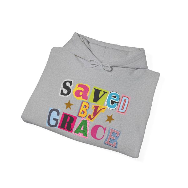 Saved by Grace Hooded Sweatshirt - Image 8