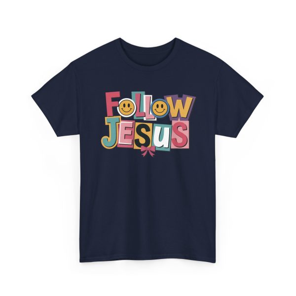 Follow Jesus Cotton Tee - Image 18