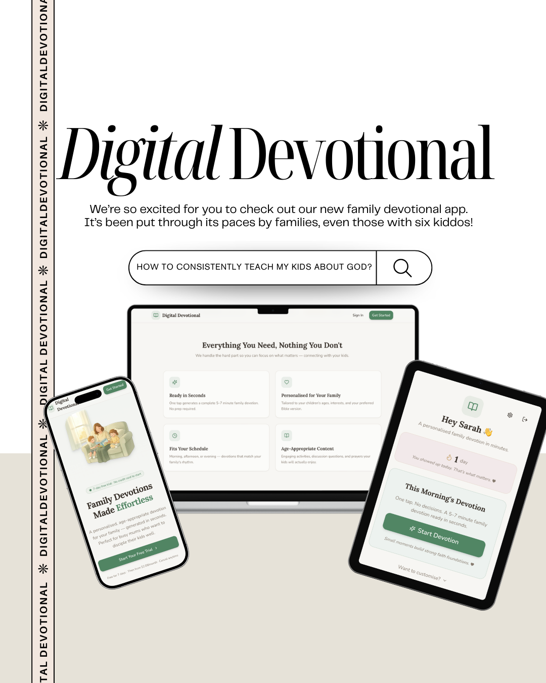 The Digital Devotional Mini App